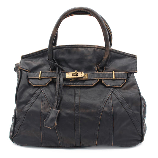 BORSA DOPPIO MANICO TESTA DI MORO 