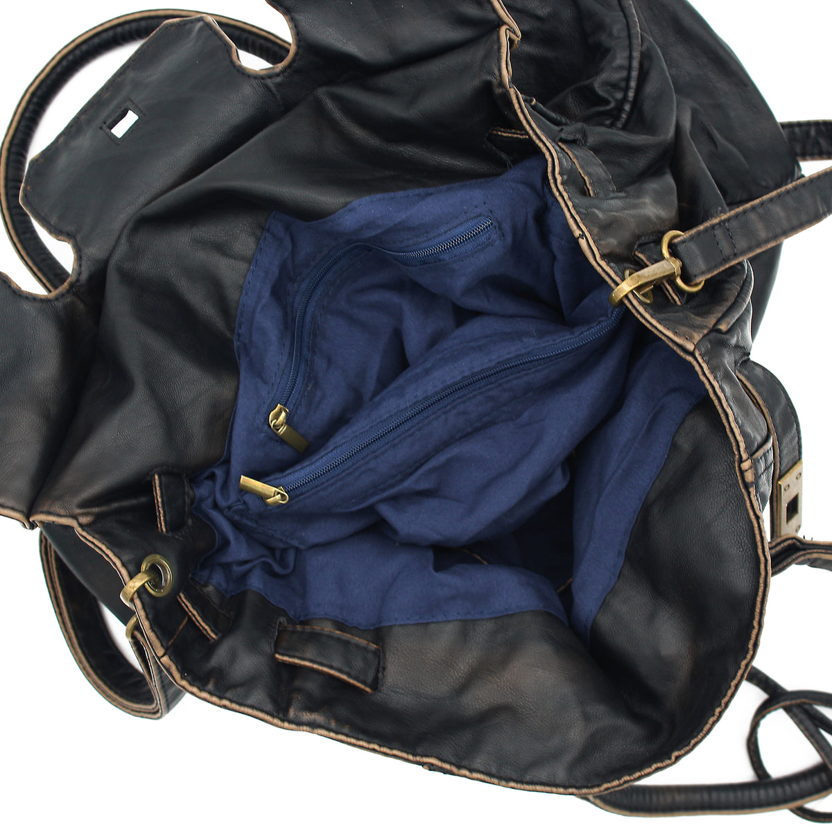 BORSA DOPPIO MANICO TESTA DI MORO 