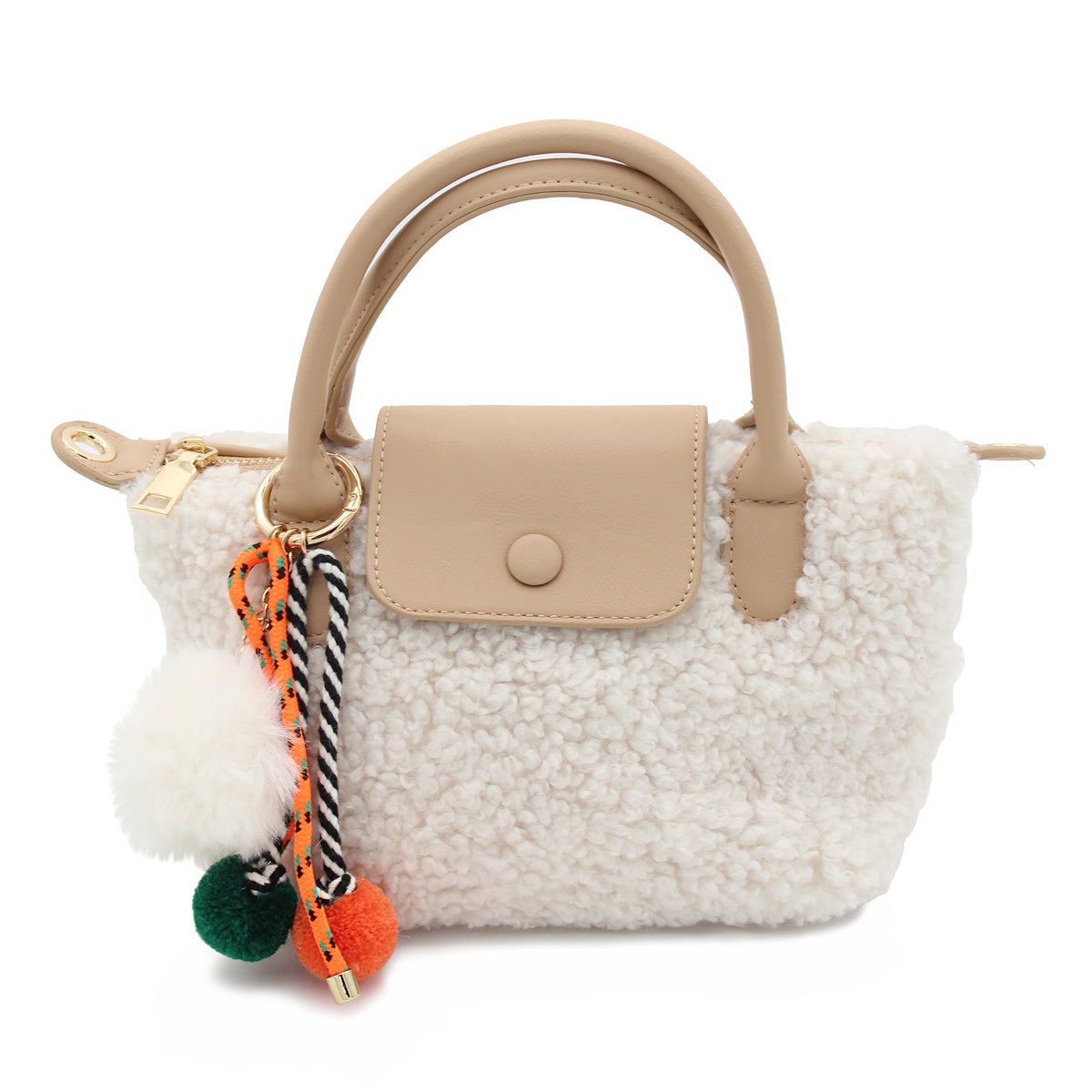 BORSA TEDDY PICCOLA BIANCA 