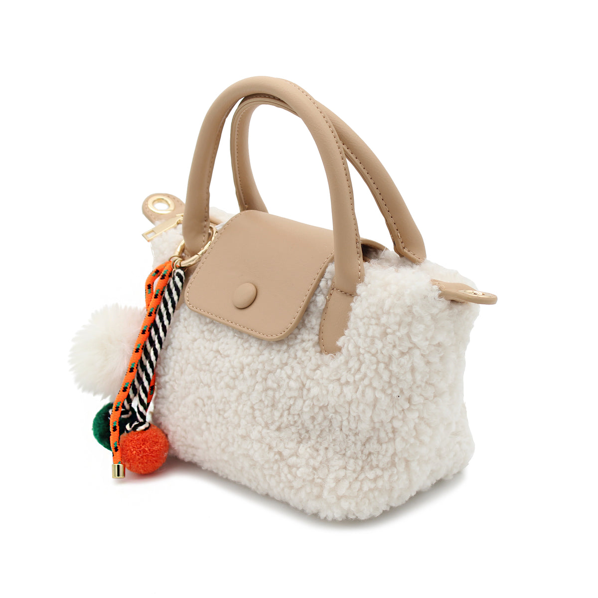 BORSA TEDDY PICCOLA BIANCA 