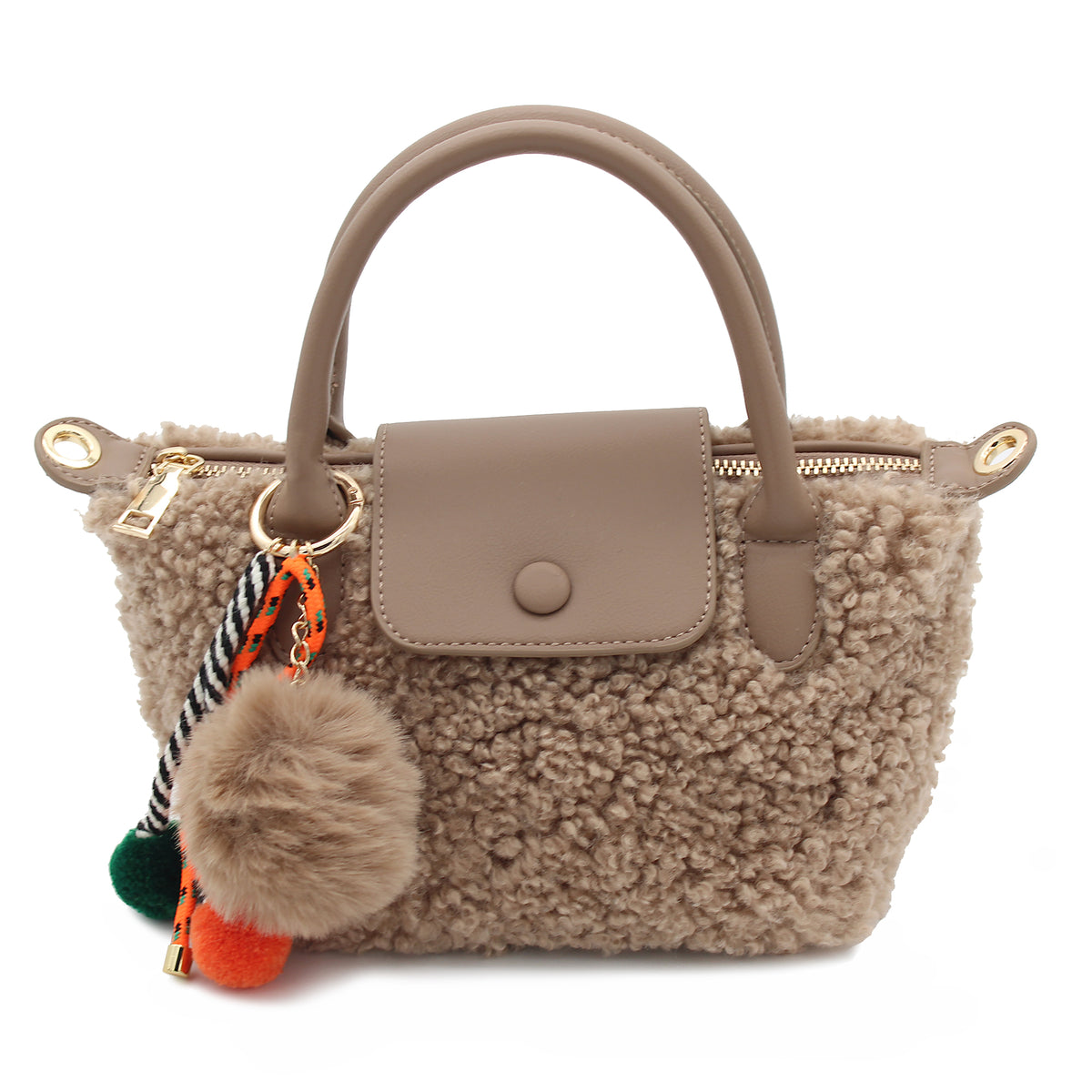 BORSA PICCOLA TEDDY NOCCIOLA 