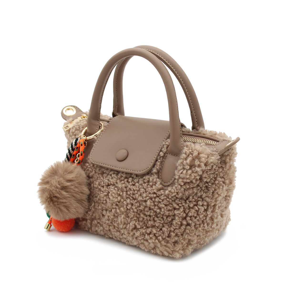 BORSA PICCOLA TEDDY NOCCIOLA 