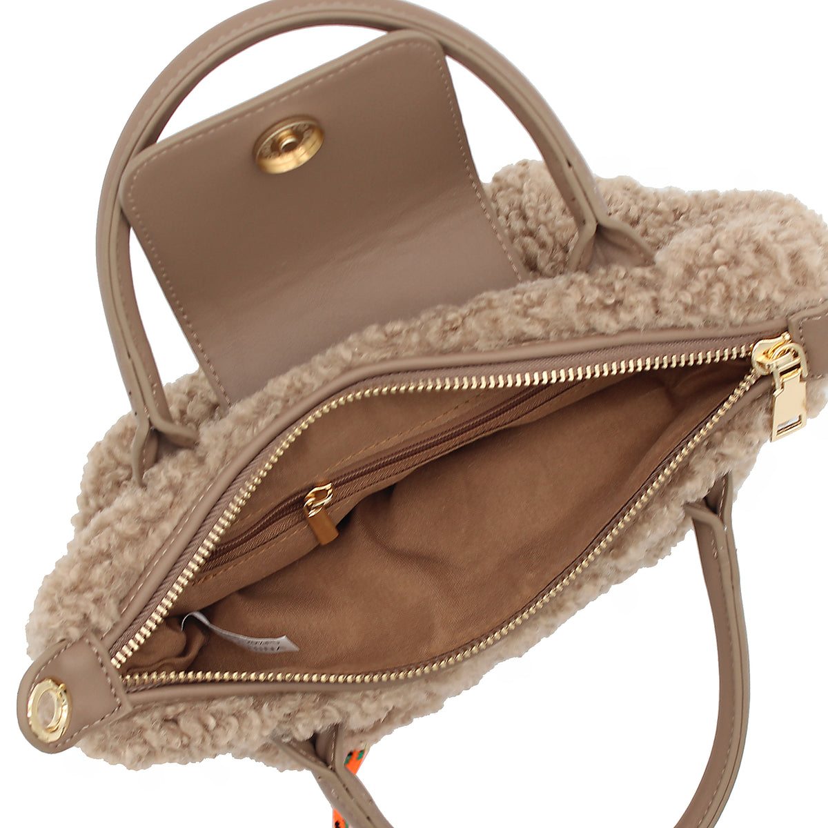 BORSA PICCOLA TEDDY NOCCIOLA 