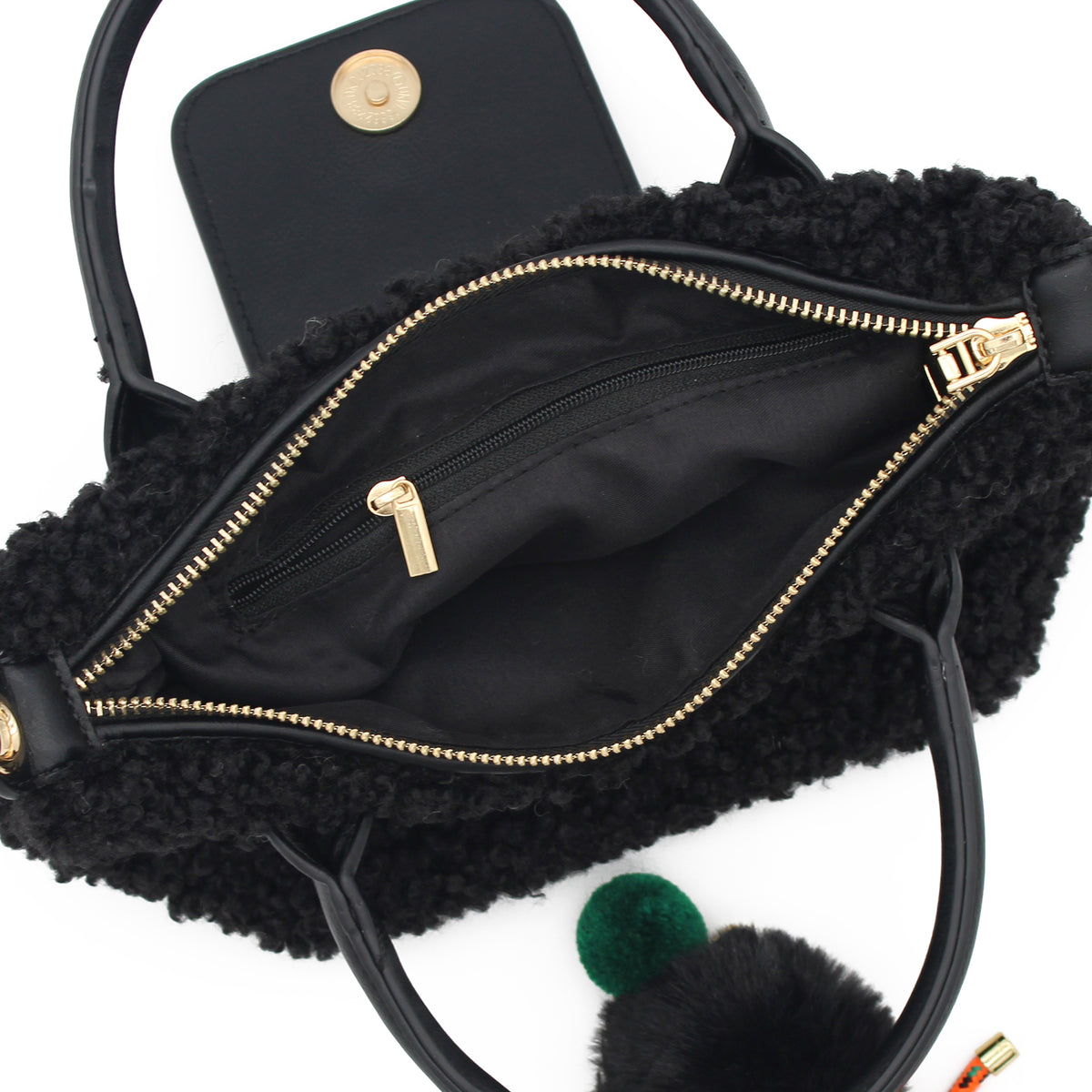 BORSA PICCOLA TEDDY NERA 