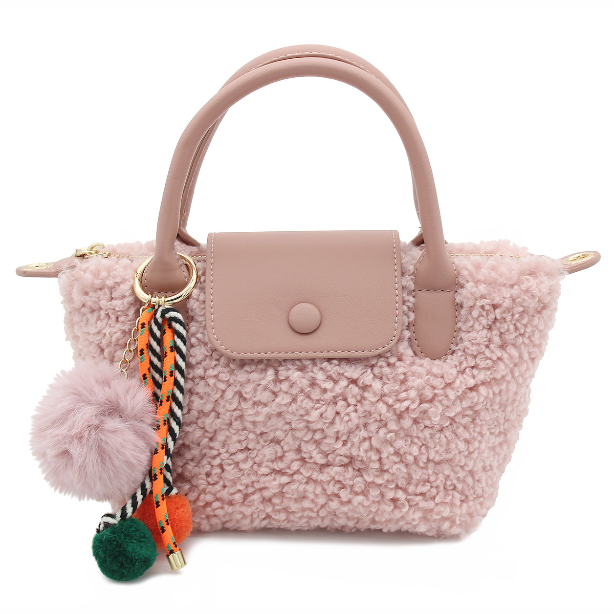 BORSA PICCOLA TEDDY ROSA 