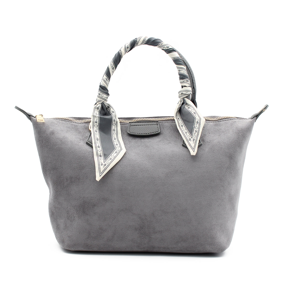 BORSA LGC FOULARD GRANDE GRIGIO 