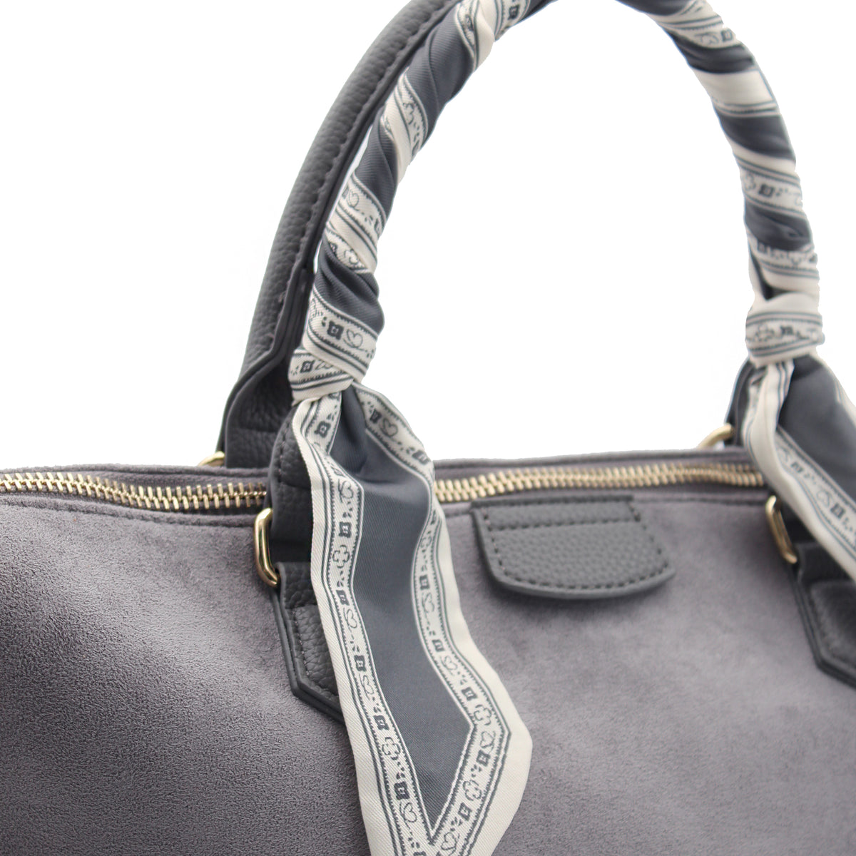 BORSA LGC FOULARD GRANDE GRIGIO 