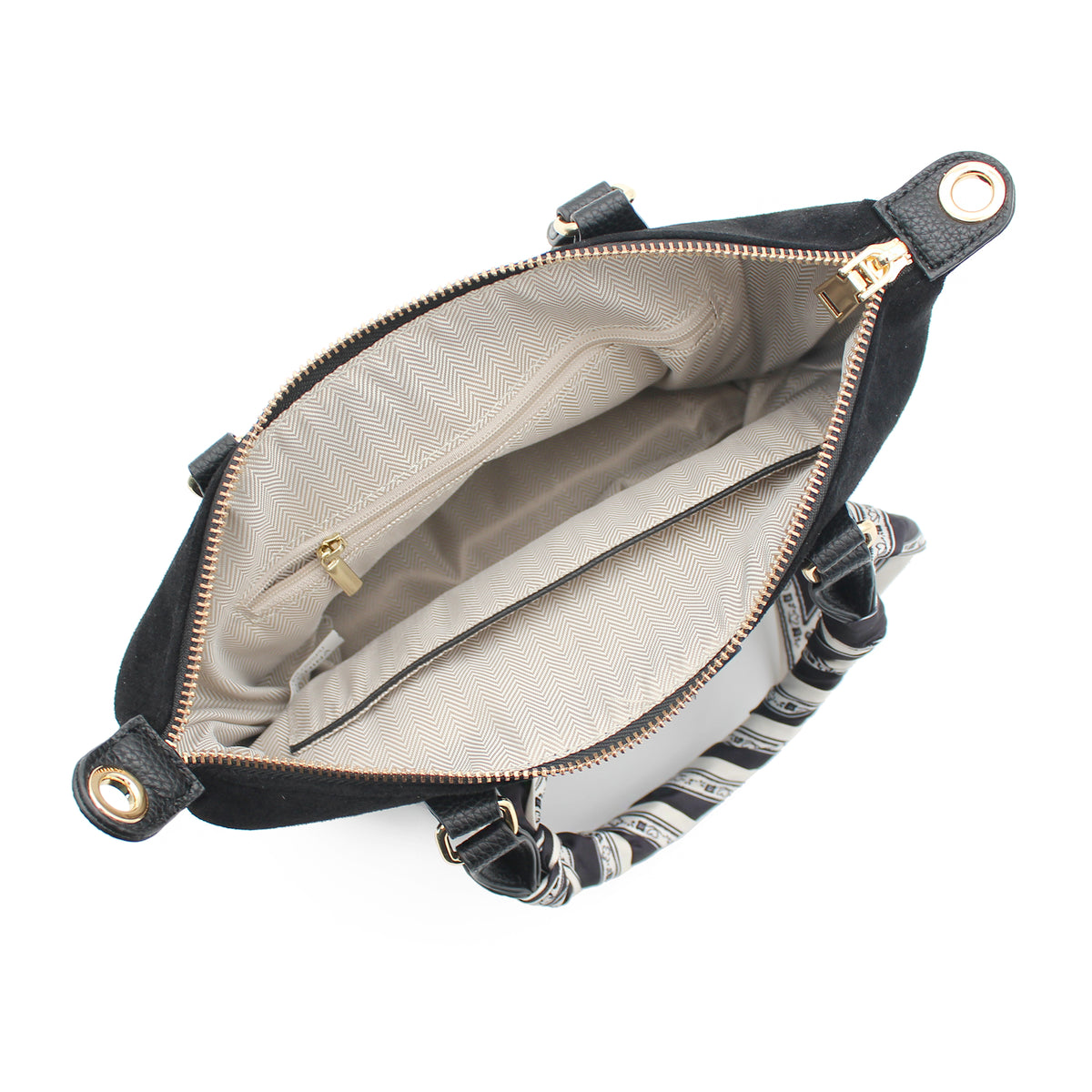 BORSA LGC FOULARD PICCOLA NERO 