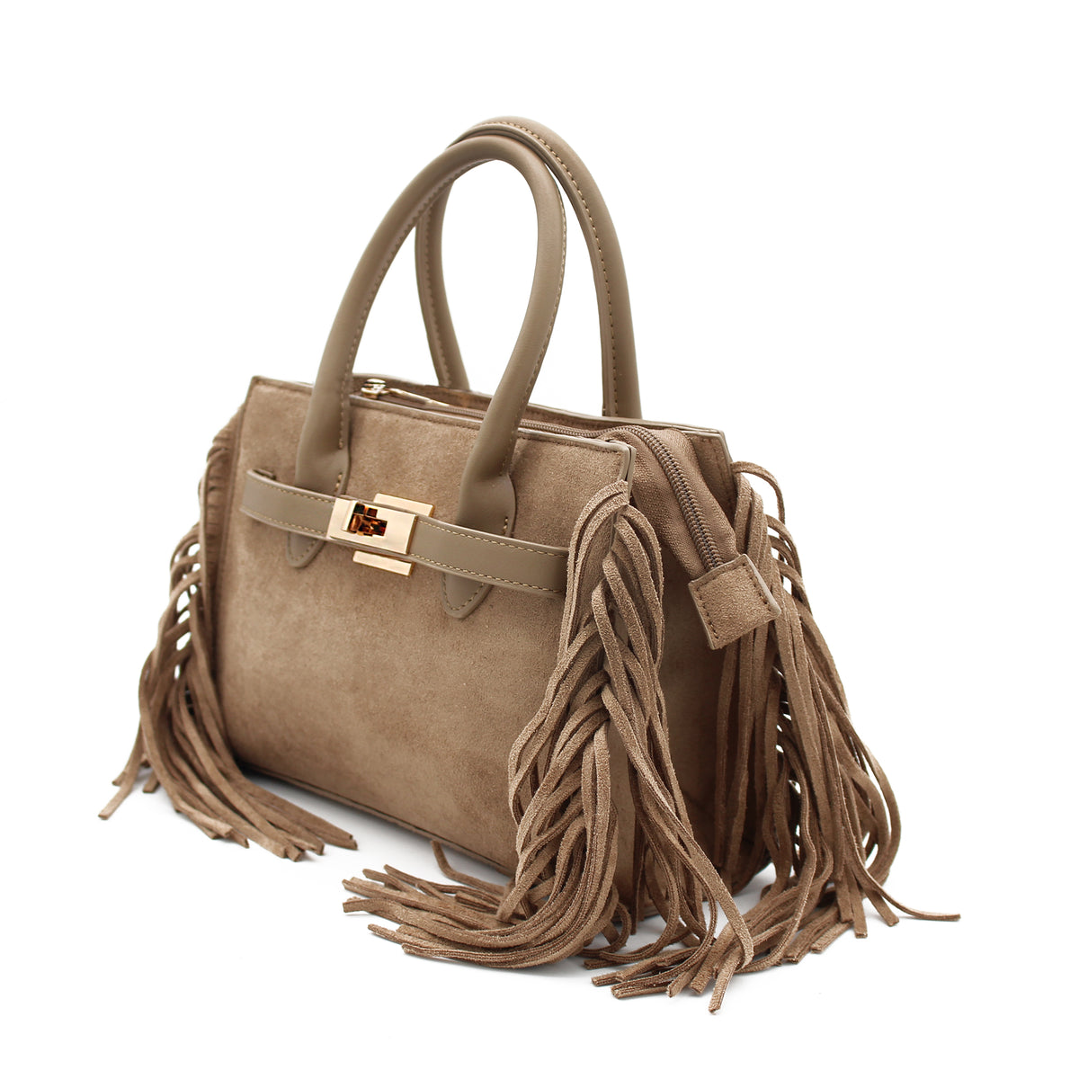 BORSA RIGIDA CON FRANGE CACHI 