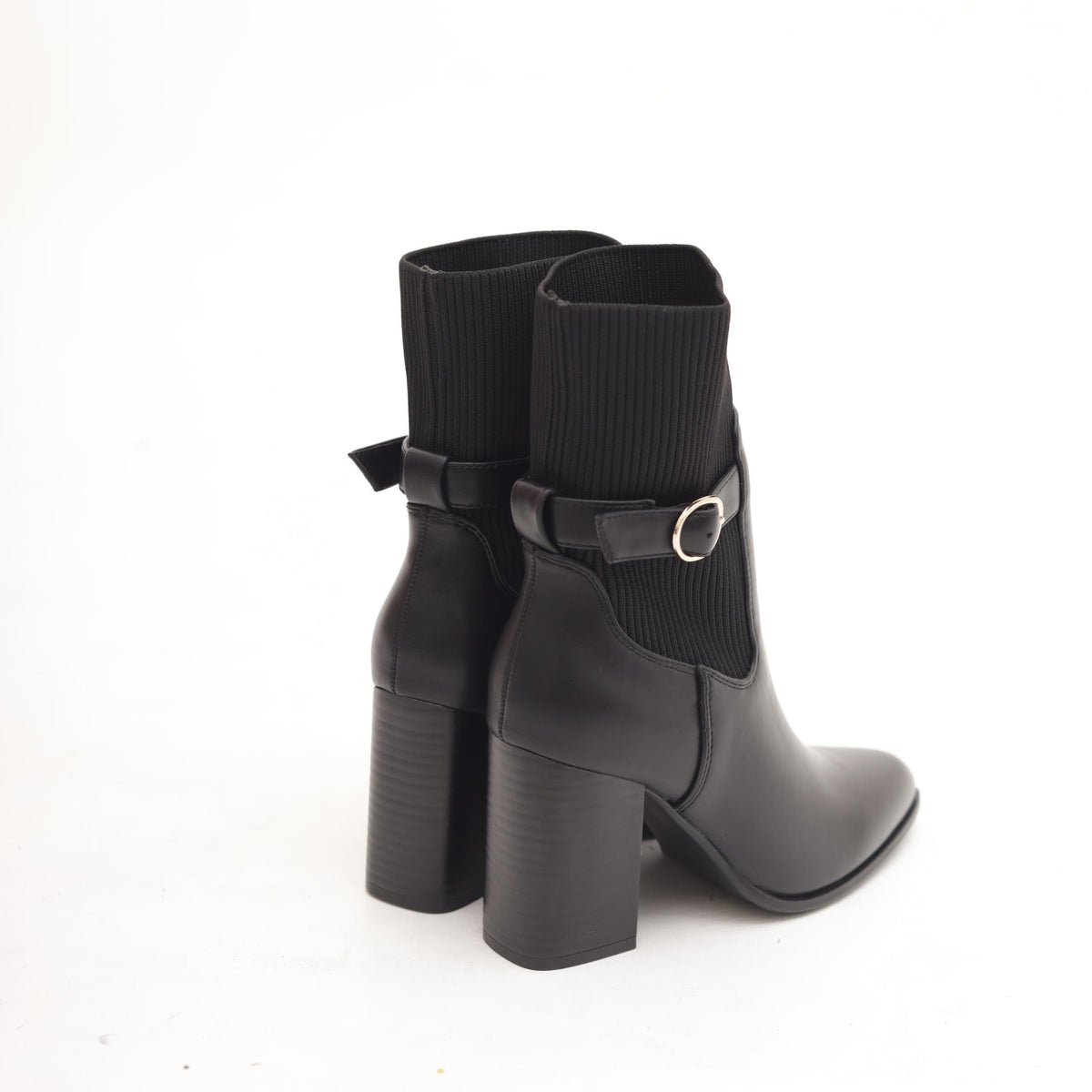 STIVALETTO A CALZA NERO 