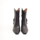 STIVALETTO CAMPEROS NERO CON STAFFA 