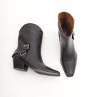 STIVALETTO CAMPEROS NERO CON STAFFA 