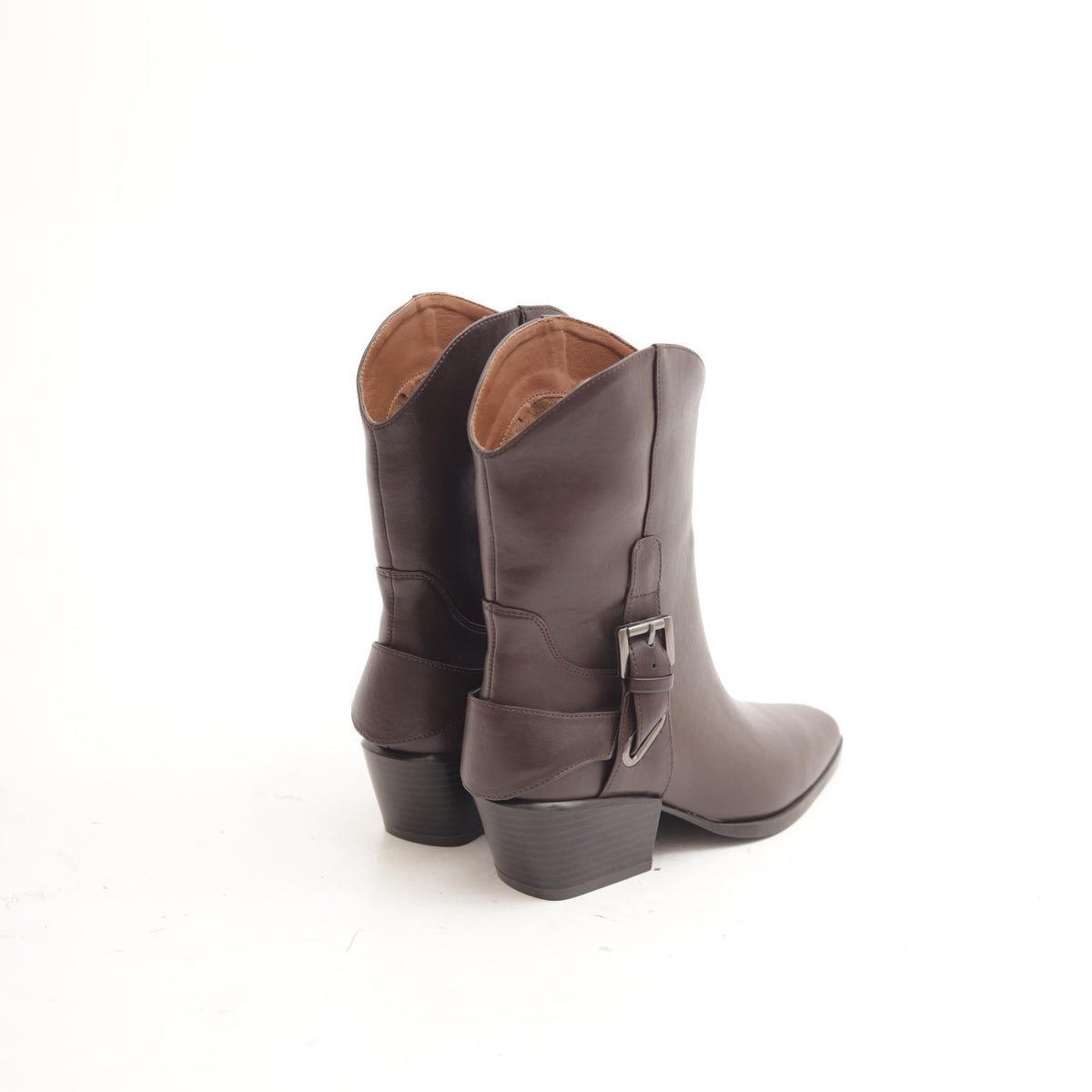 STIVALETTO CAMPEROS TESTA DI MORO CON STAFFA 