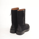 STIVALETTO IN CAMOSCIO VINTAGE NERO 