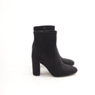 STIVALETTO CAMOSCIO NERO<BR/> 