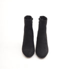 STIVALETTO CAMOSCIO NERO<BR/> 