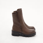 STIVALETTO LISCIO MARRONE 