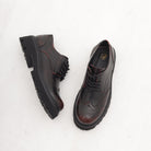 OXFORD SUOLA ALTA BORDEAUX 