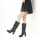 STIVALE PLATFORM ECOPELLE NERA 