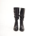 STIVALE PLATFORM ECOPELLE NERA 