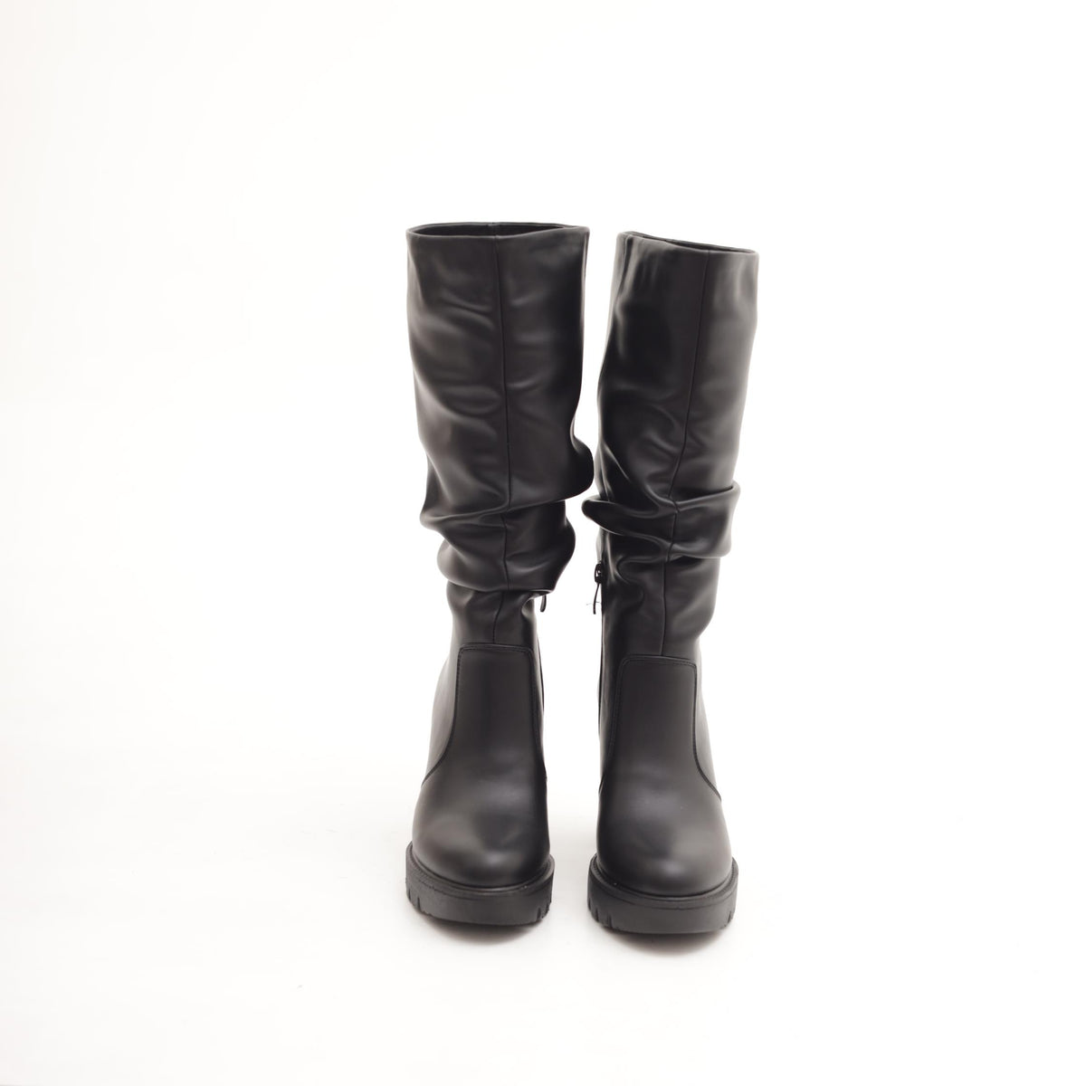 STIVALE PLATFORM ECOPELLE NERA 