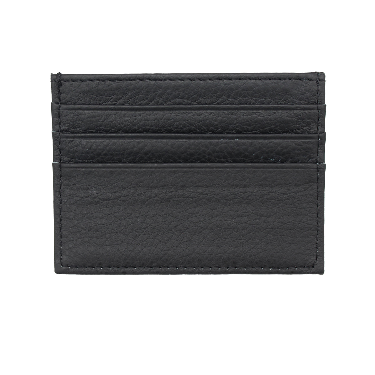 PORTACARTE CARTE PELLE NERA 