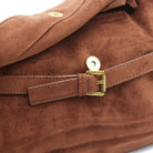 BORSA VENUS FRANGE MARRONE 