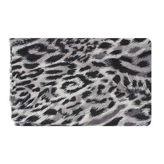 SCIARPA ANIMALIER NERA 