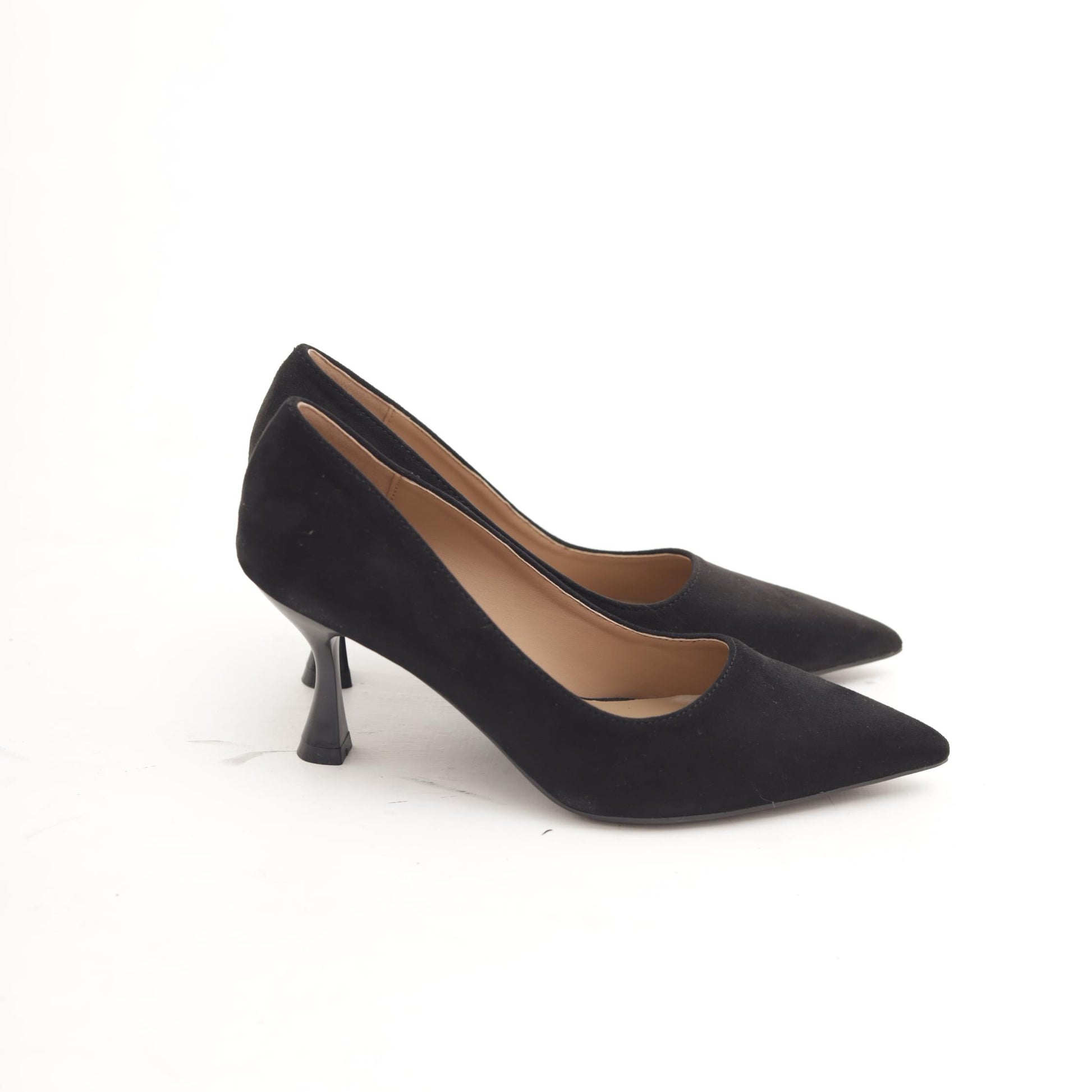 DECOLLETE DONNA MICROFIBRA NERO 