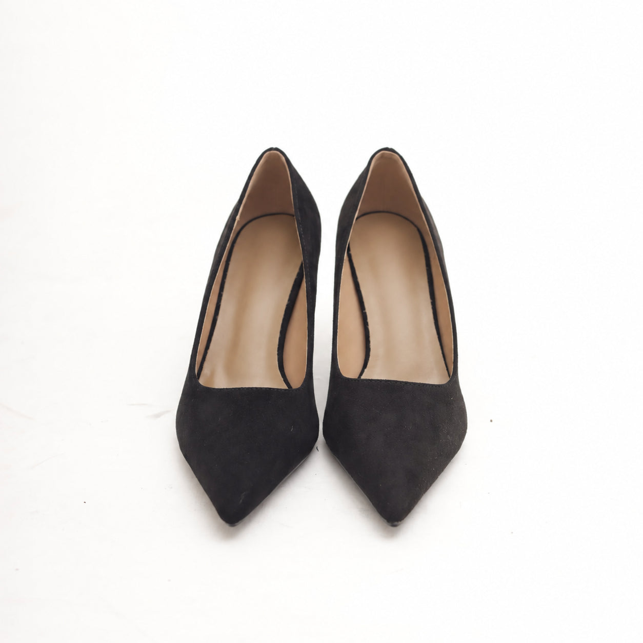 DECOLLETE DONNA MICROFIBRA NERO 