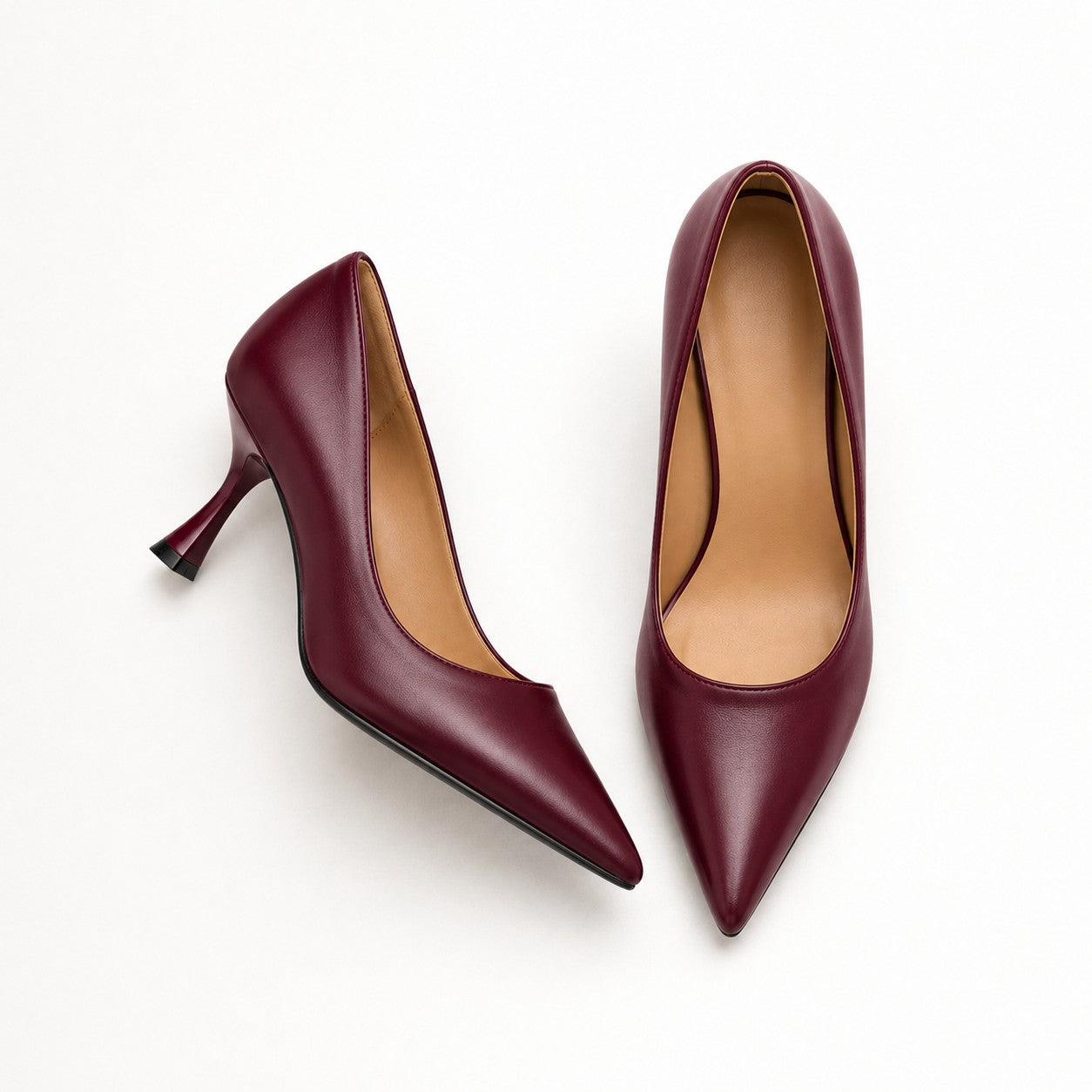 DECOLLETE BORDEAUX 