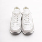 SNEAKERS RETE ALTA BIANCO<BR/> 