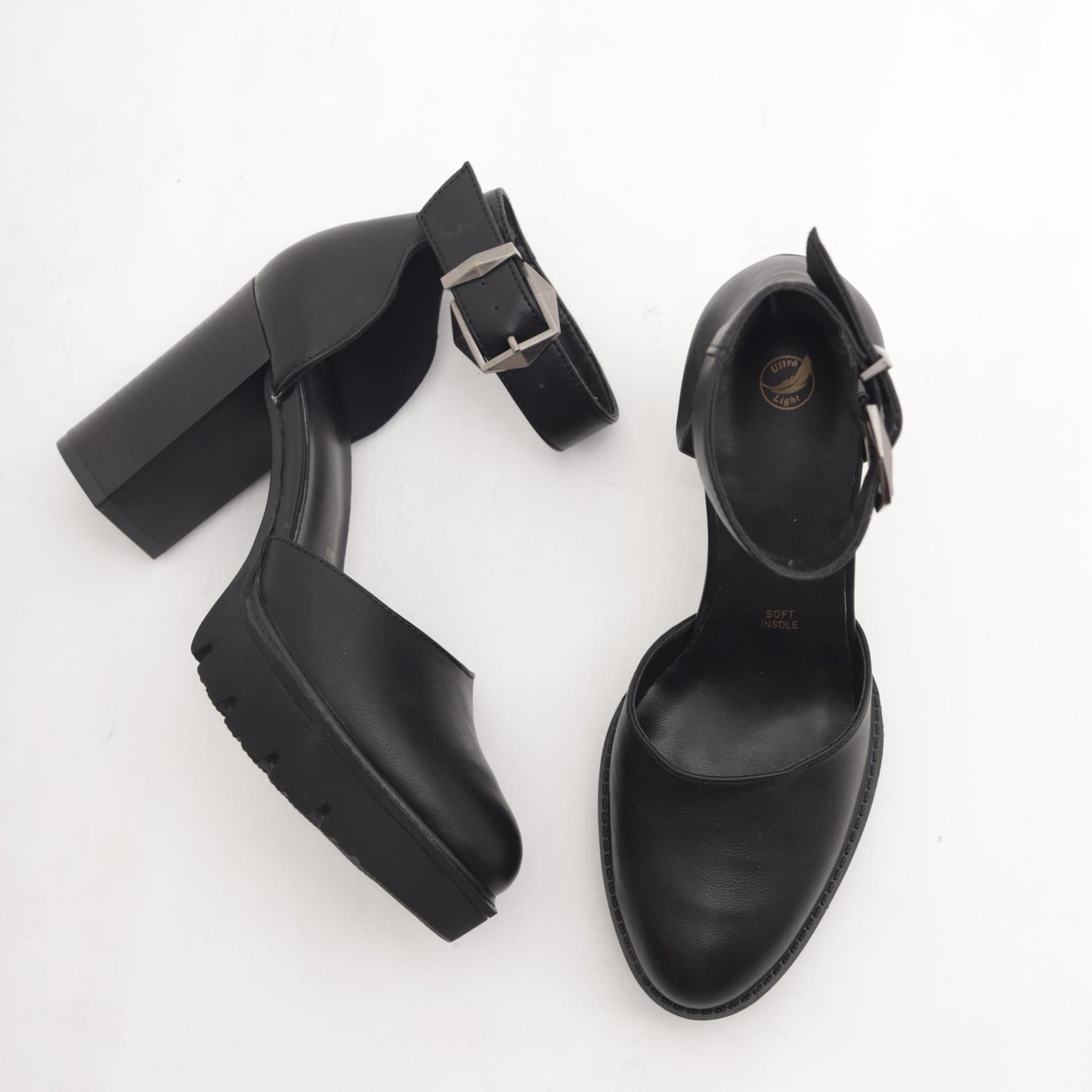 DECOLLETE D'ORSAY PLATEAU NERO 