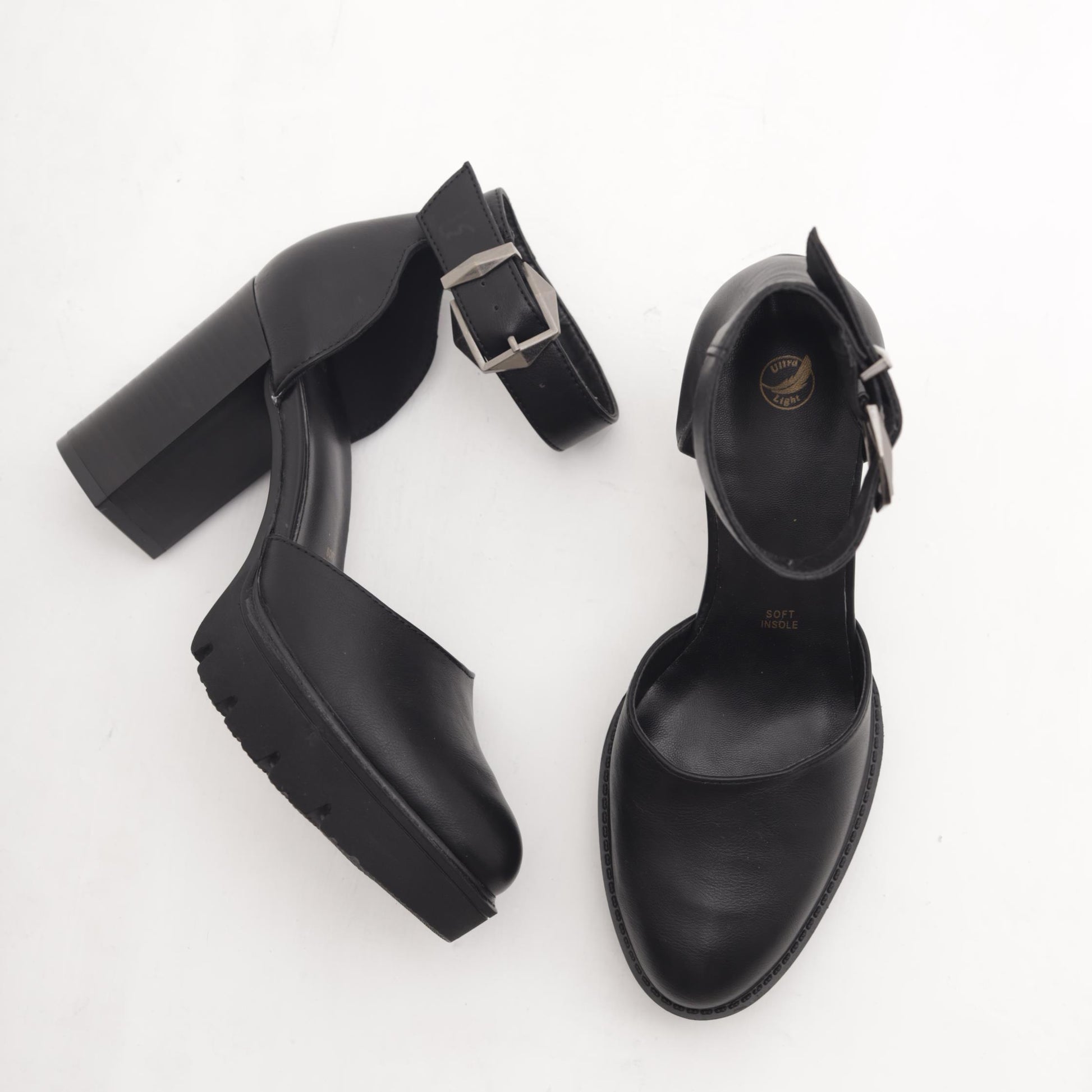 DECOLLETE D'ORSAY PLATEAU NERO 