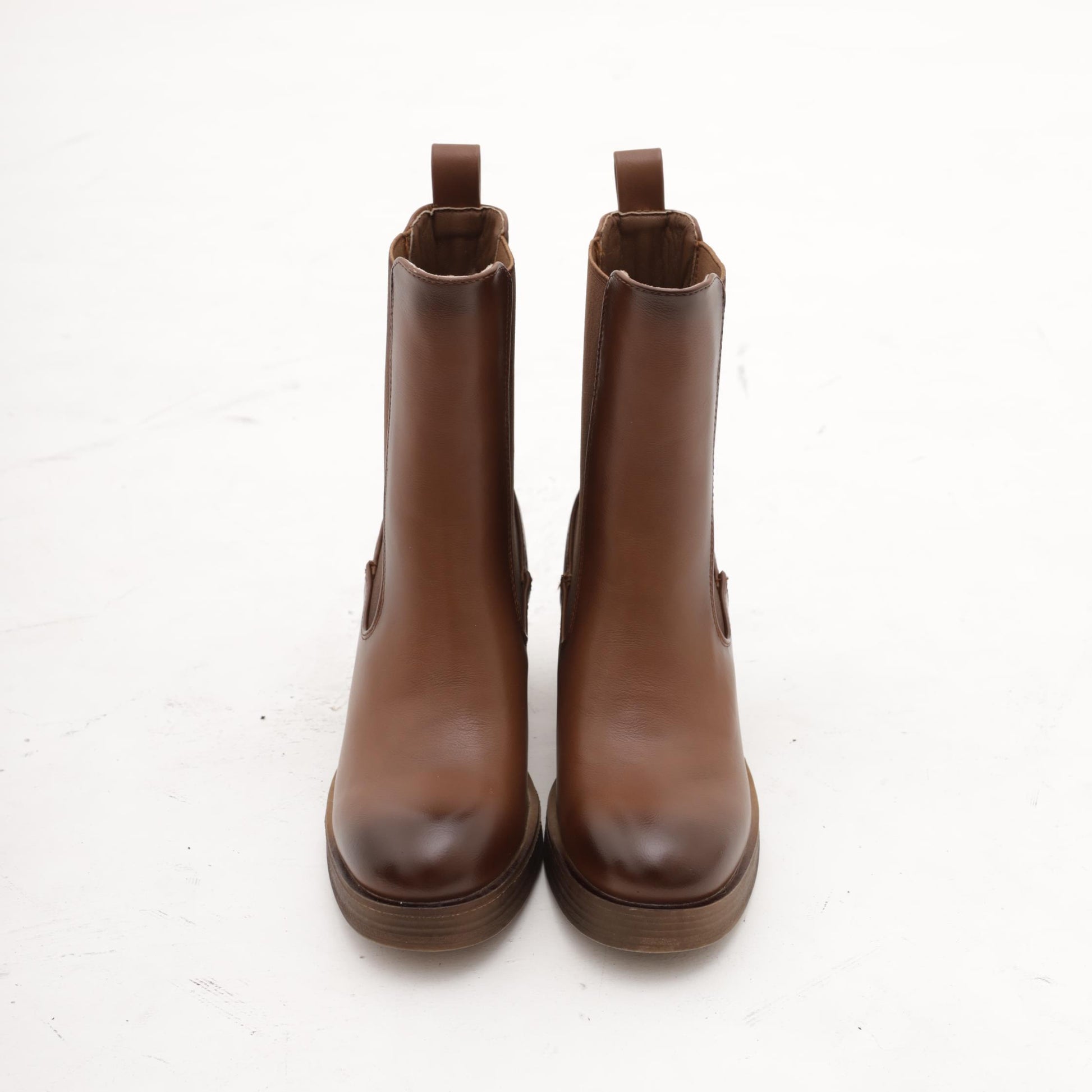 TRONCHETTO BASSO ELASTICI MARRONE MP749-1PUMR CHOCOLA