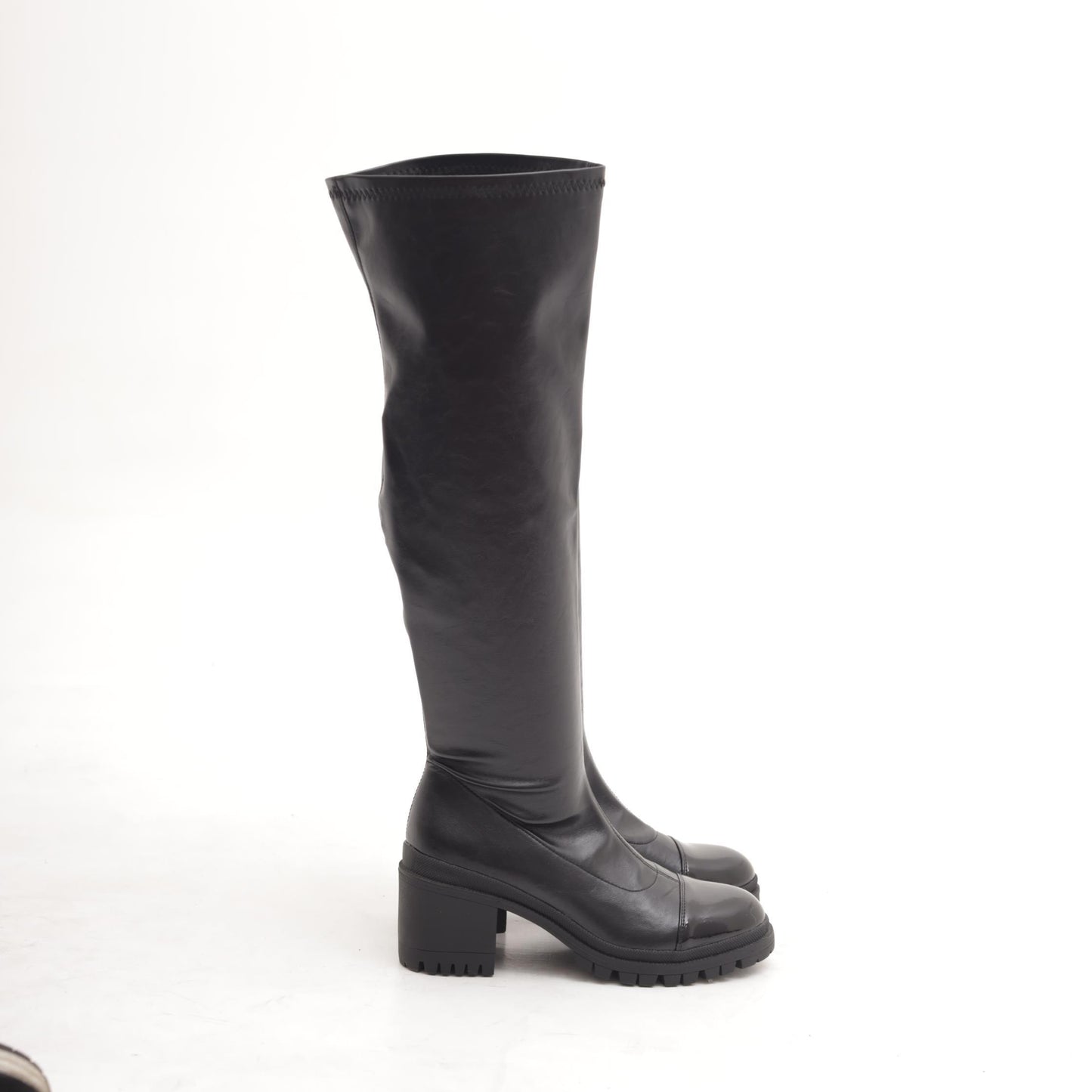 CUISSARD STRETCH GOMMATO PUNTALE NERO 