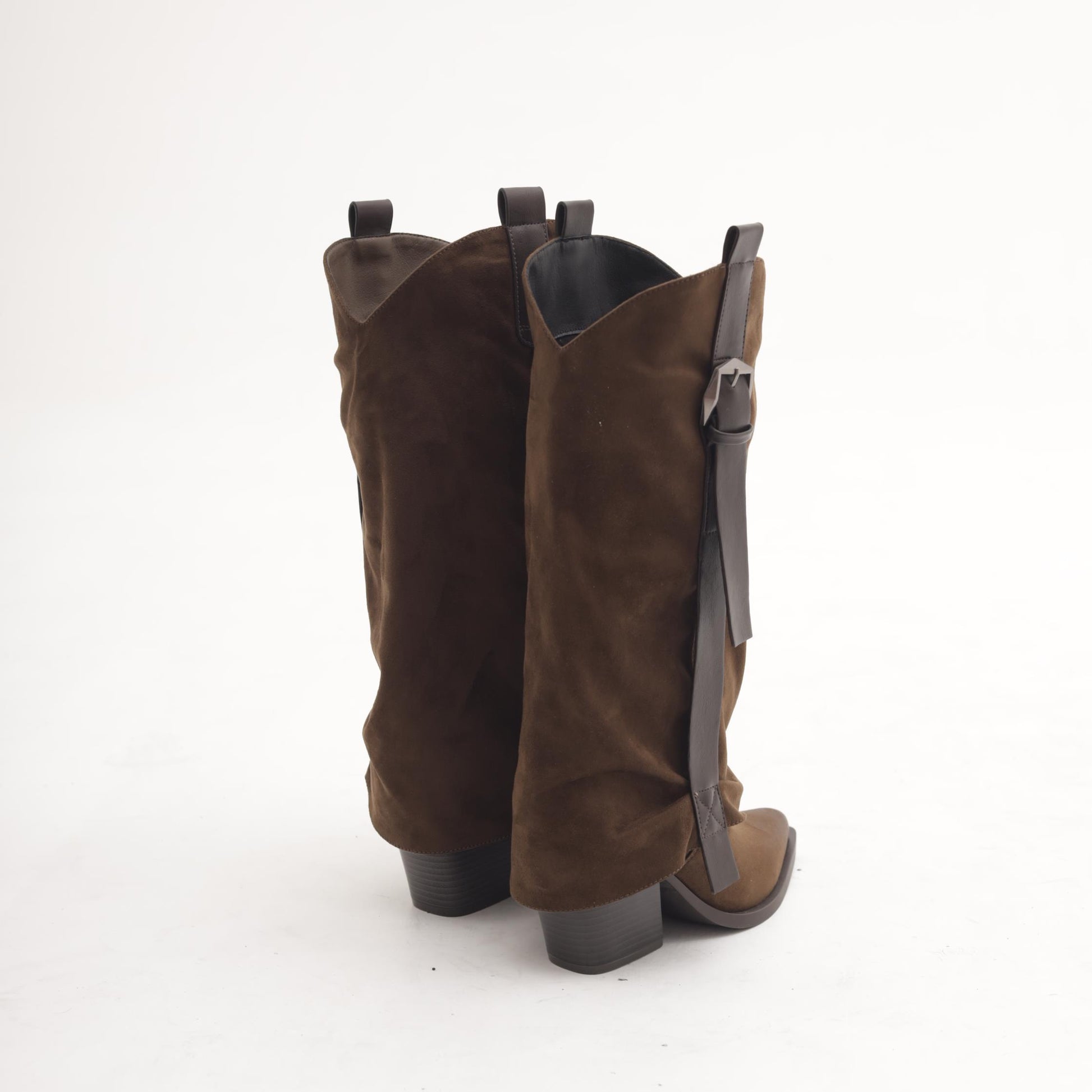 STIVALE TEXANO RISVOLTATO MARRONE MP2701-4MFMR CHOCOLA