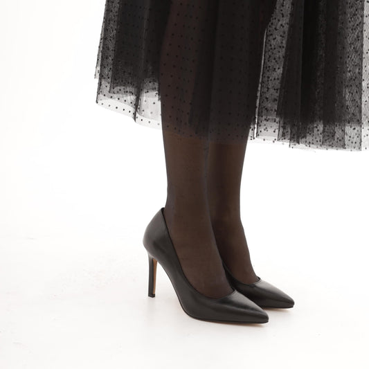 DECOLLETE' ALTA NERO MP70016PUNE CHOCOLA