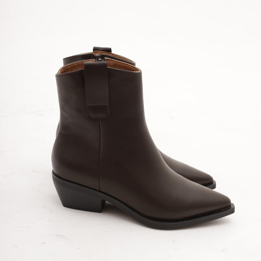 STIVALETTO CAMPEROS LISCIO TESTA DI MORO MP745PUTM CHOCOLA