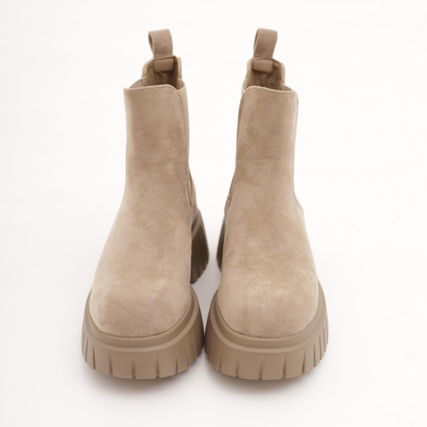 STIVALETTO CHELSEA BASSO PLATFORM TORTORA 