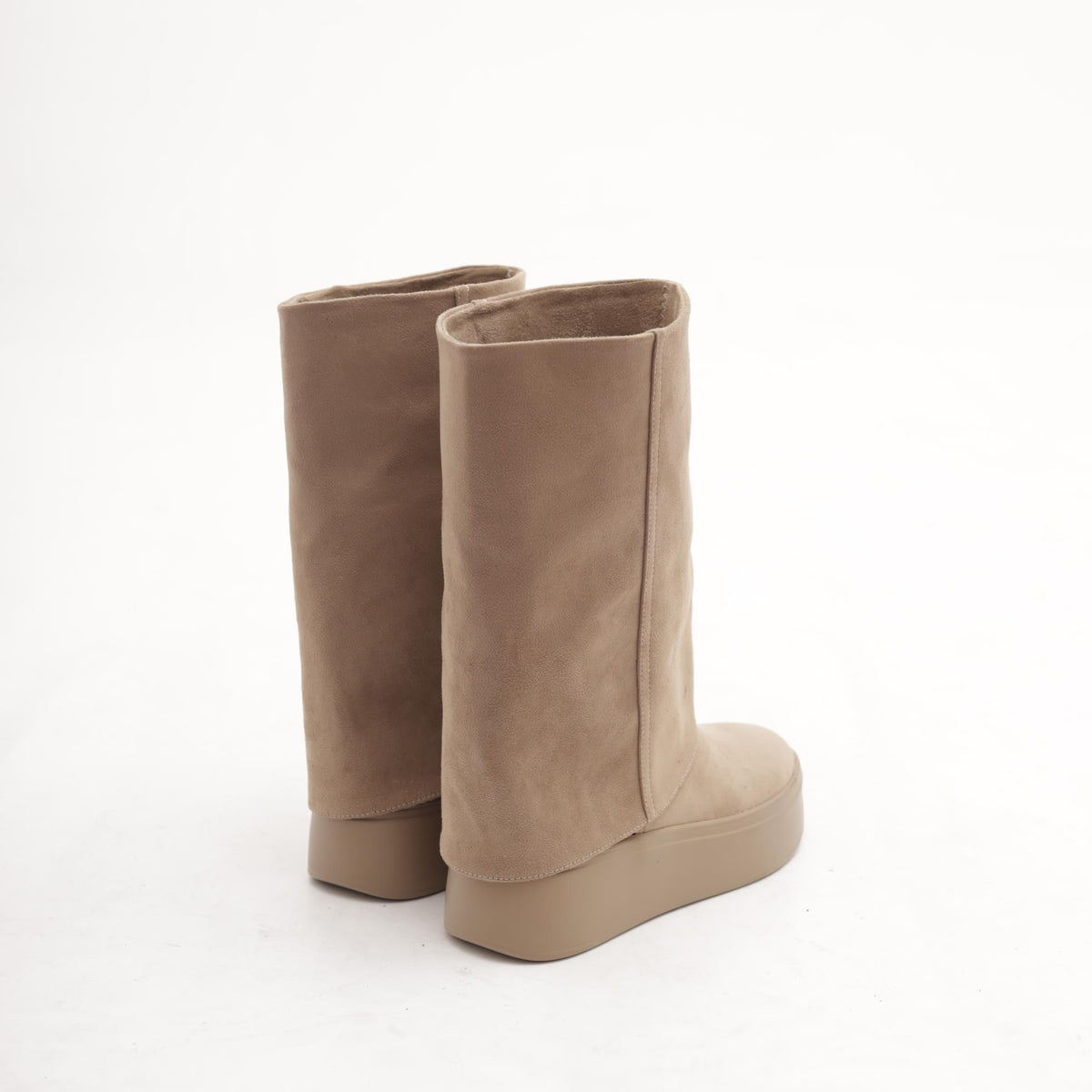 STIVALE MAMMUT RISVOLTATO TAUPE 