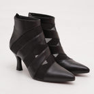 TRONCHETTO BASSO SHEER NERO<BR/> 