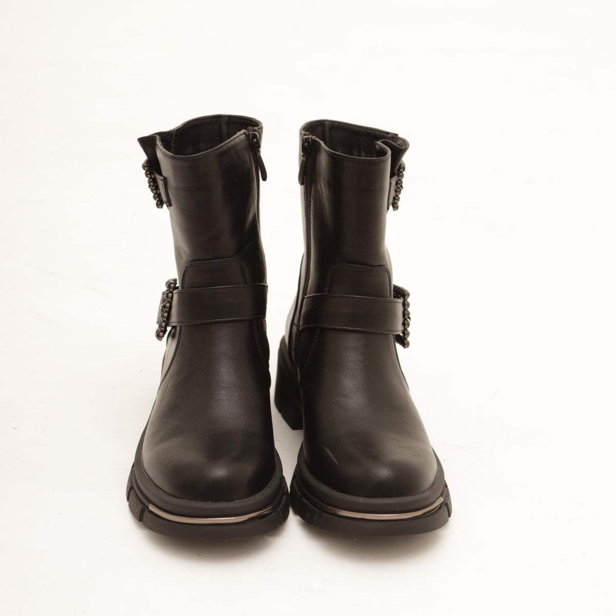 BIKER BASSO STONE NERO 