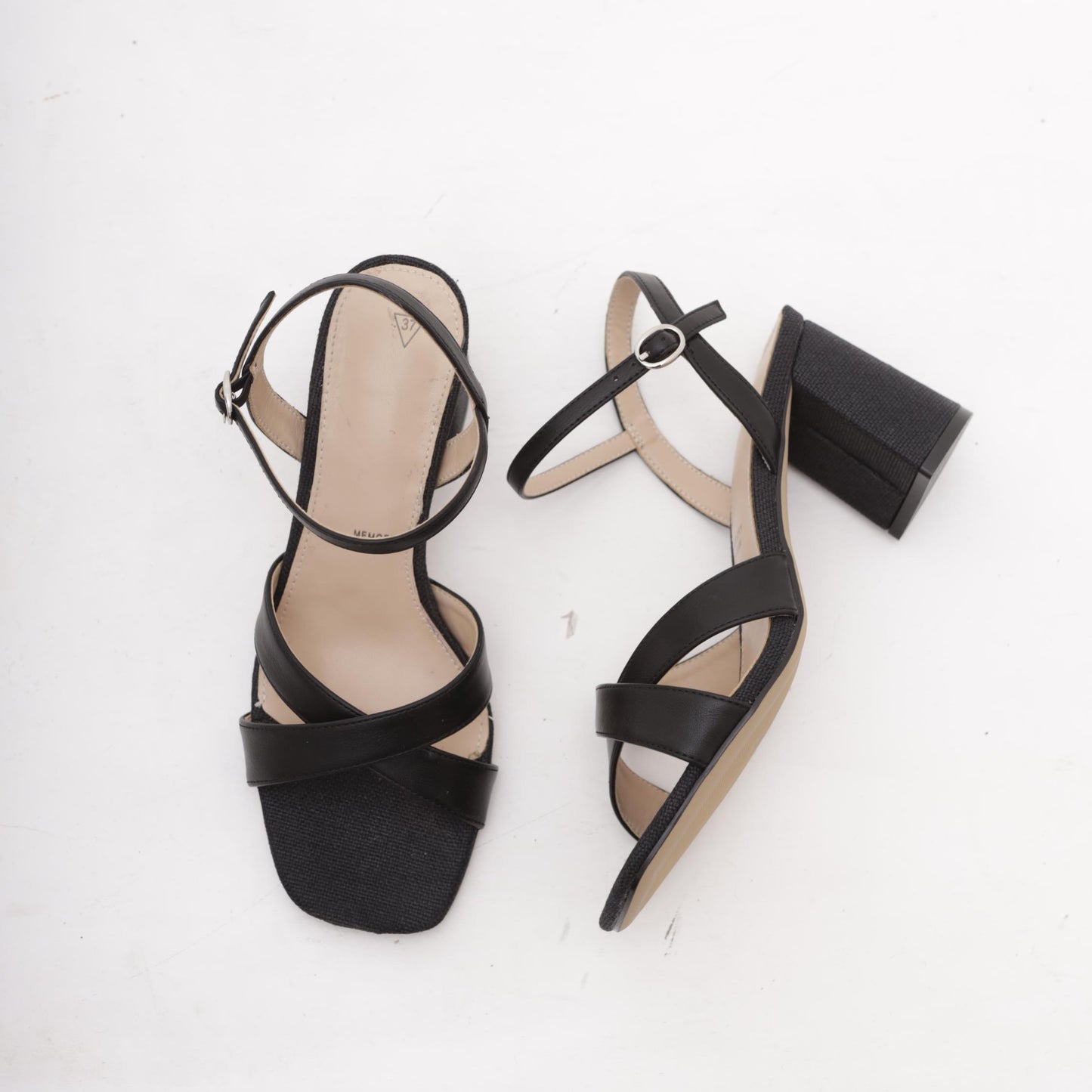 SANDALO INCROCIO NERO 