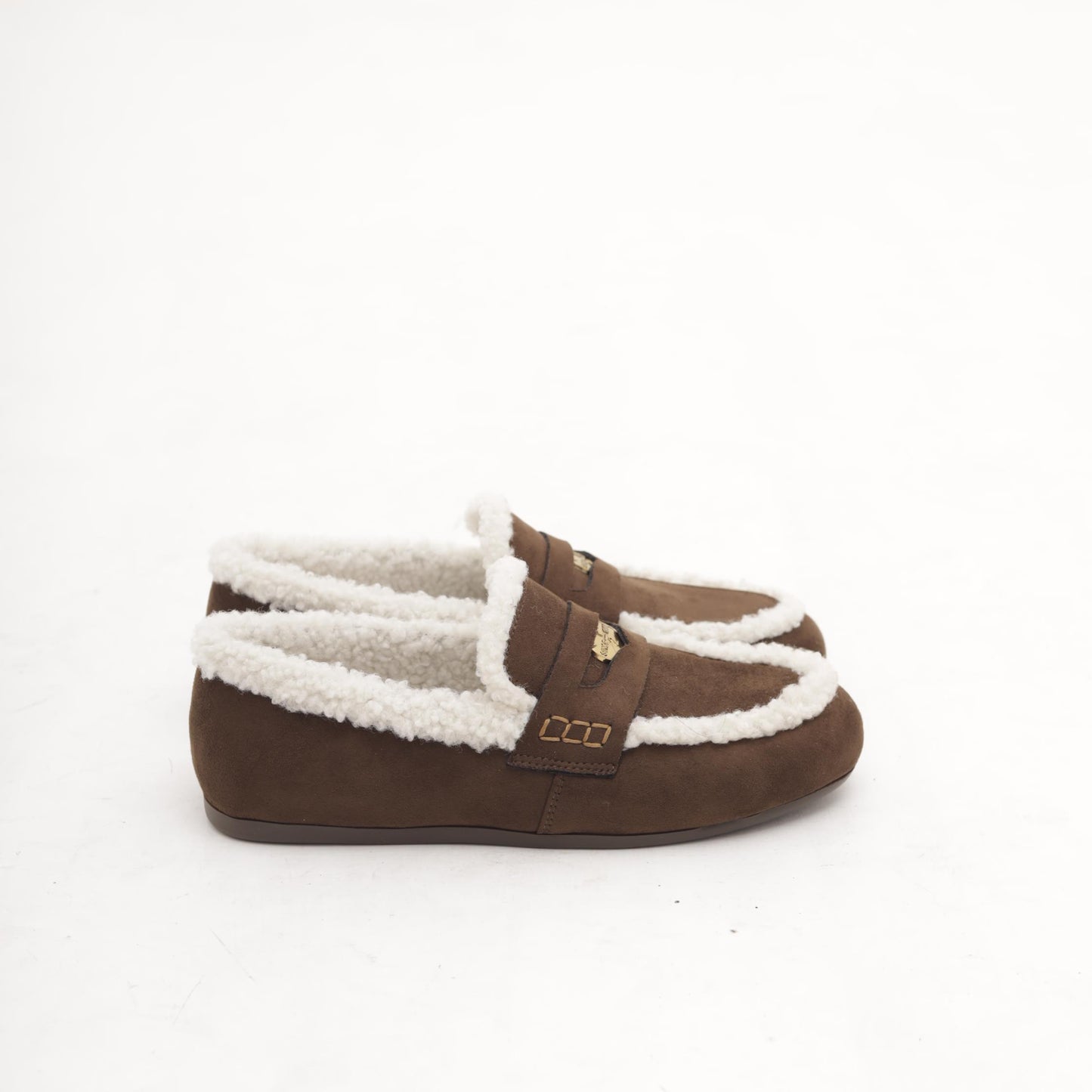 MOCASSINO SOFT FUR MARRONE 