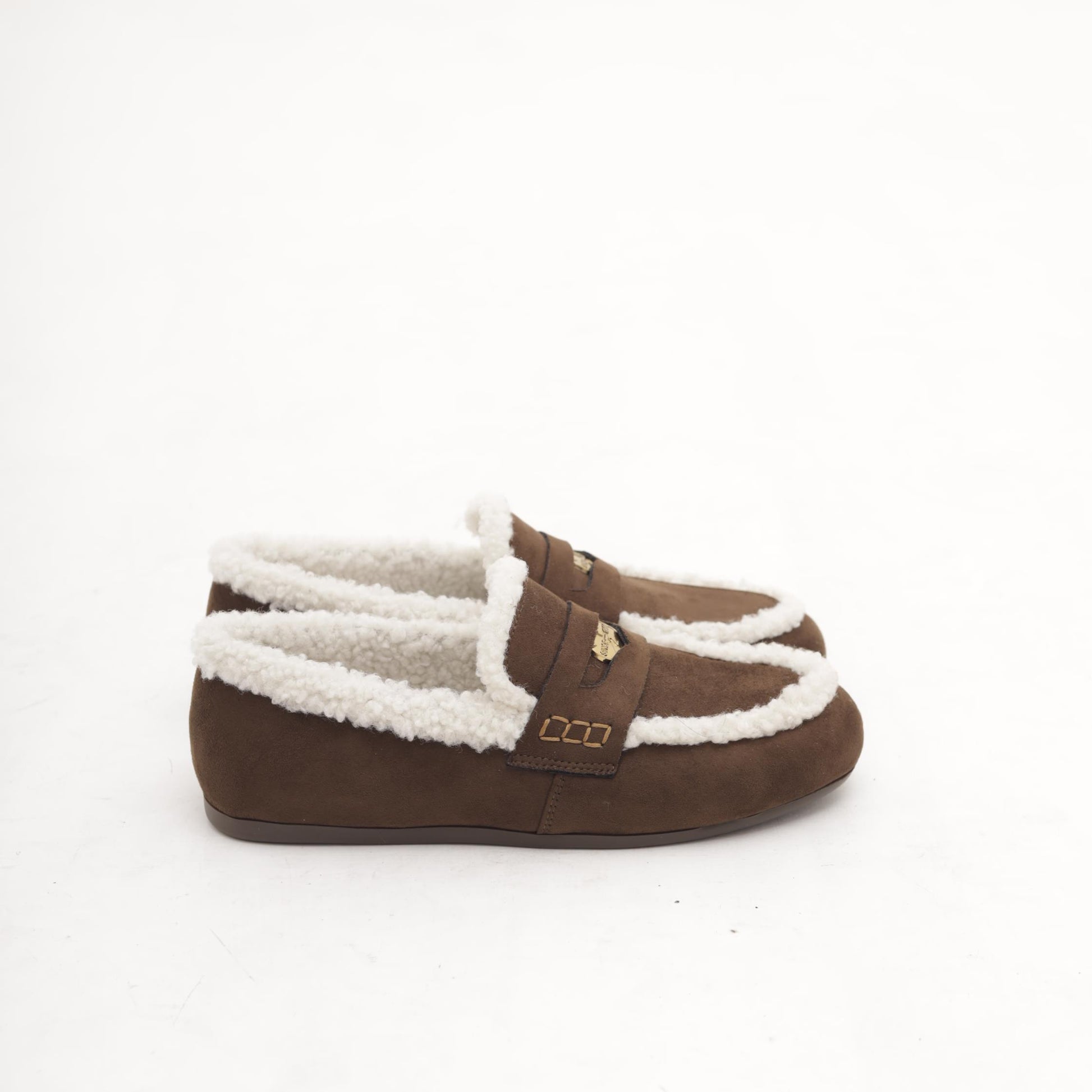 MOCASSINO SOFT FUR MARRONE 