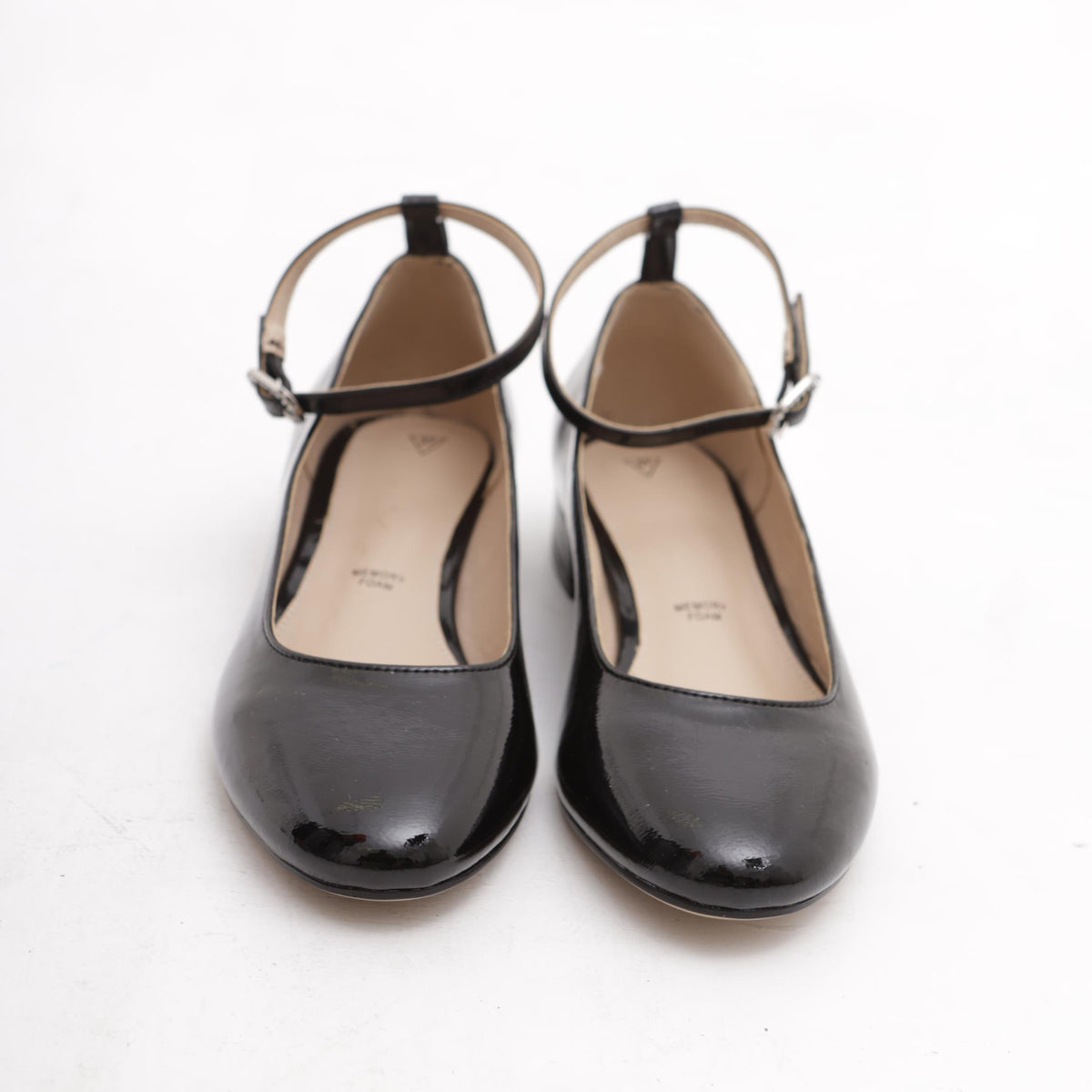 DECOLLETE' BASSA CINTURINO NERO 