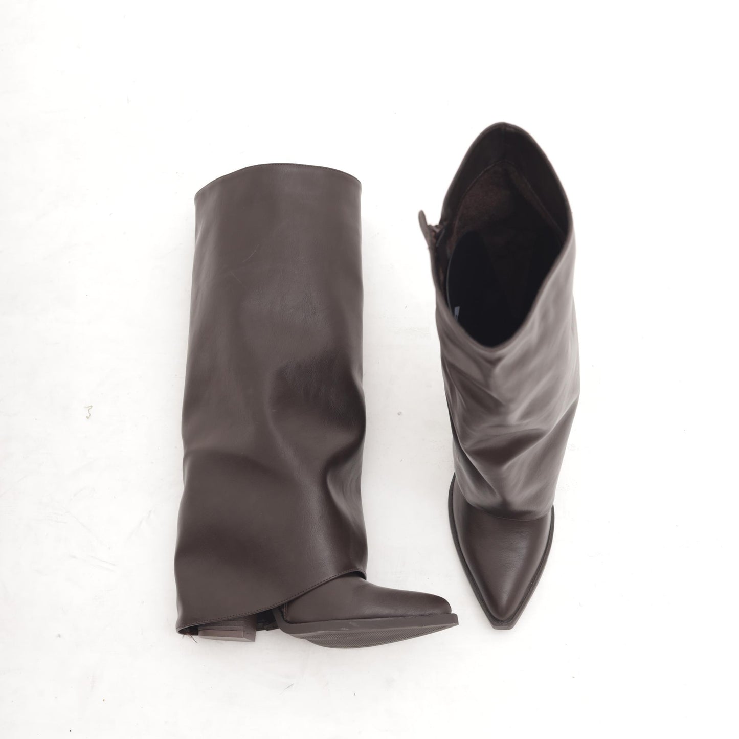 STIVALETTO TEXANO RISVOLTATO TESTA DI MORO MP2703-2PUTM CHOCOLA