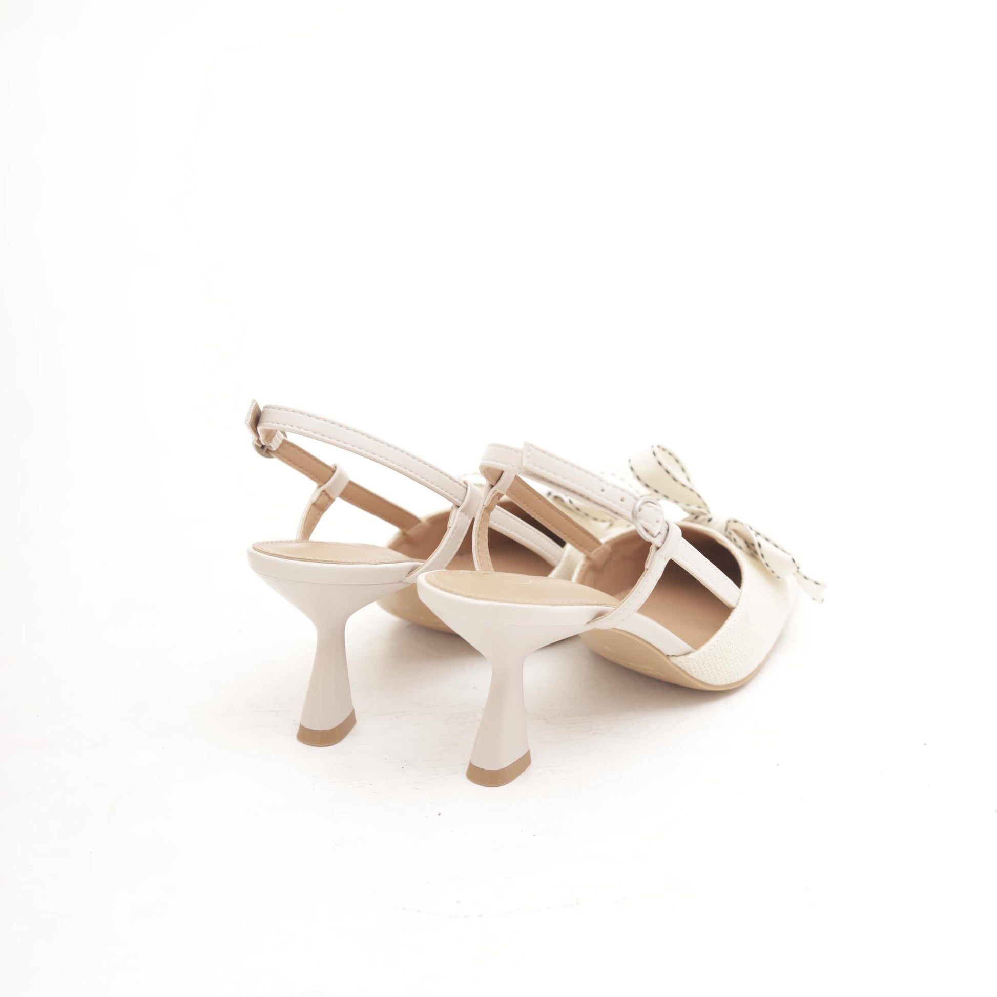 SLINGBACK NASTRO BEIGE 