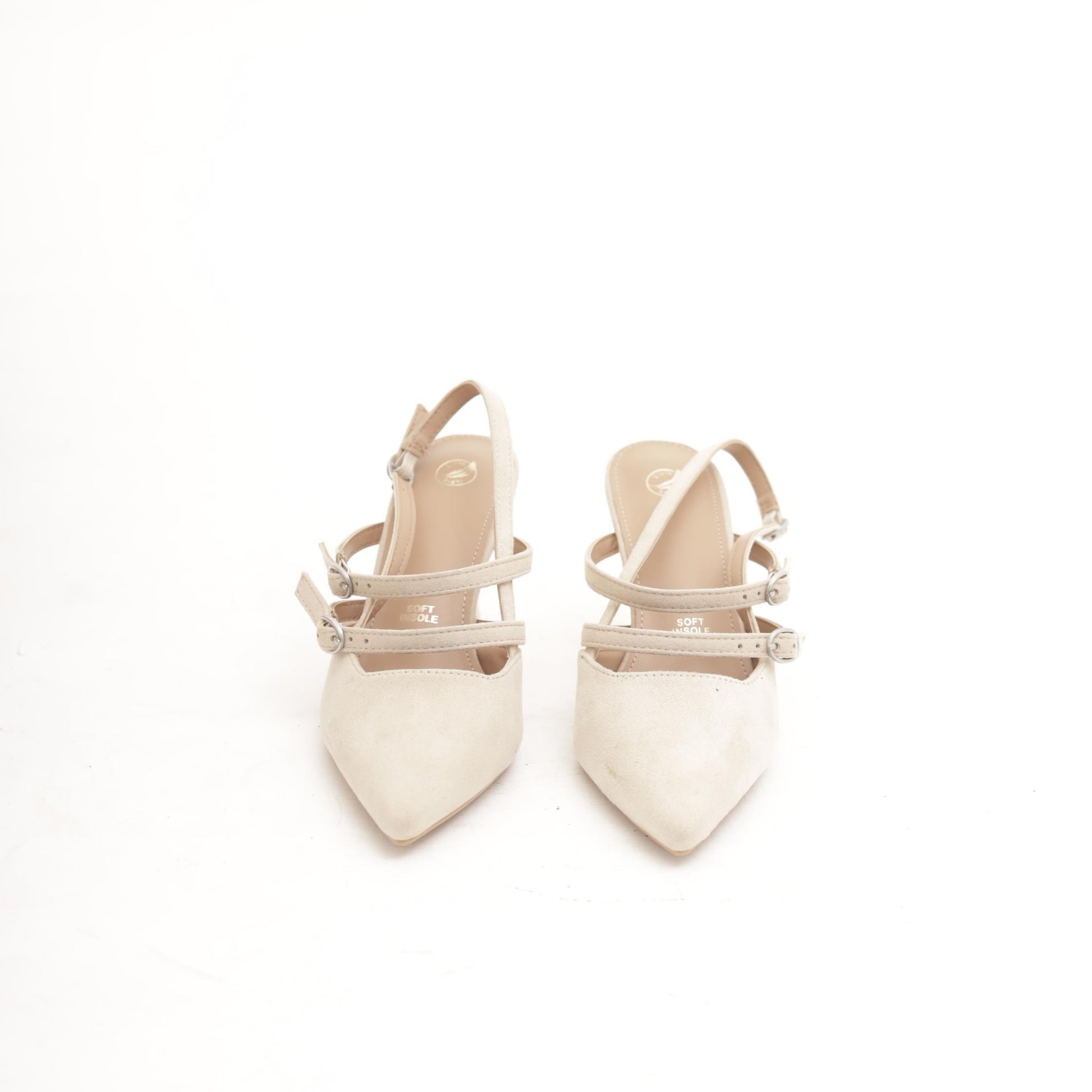 SLINGBACK 2 CINTURINI BEIGE 